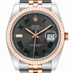 Rolex Datejust "Wimbledon" 41MM 126331 Everose Gold Watch
